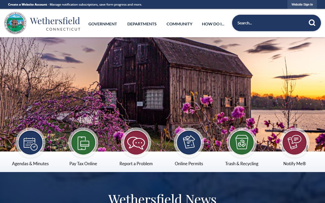Wethersfield residents directory town website for public records searches